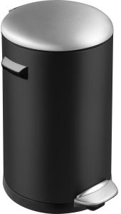 Pedaalemmer Belle Deluxe 20 liter, EKO, zwart, mat RVS