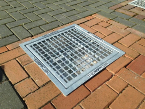 Asbaktegel Comfort XXL, The DropPit - verzinkt