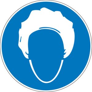 Hoofddeksel verplicht