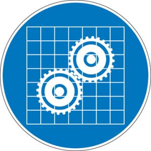 Afscherming verplicht te gebruiken