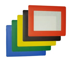 Zelfklevende documenthouder A4 vloer - mixverpakking - 10 stuks