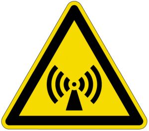 Pictogrammen op rol 'Niet-ioniserende straling' (PIC 311)