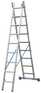 Aluminium reformladder 2x9 sporten - STABILO 133472