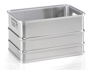 Aluminium transportbak CRATE 55 liter, 548x348x305 mm
