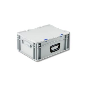 Euro-basic kunststof koffer met 1 handgreep, 400 x 300 x 185 mm