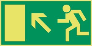 Vluchtweg links boven