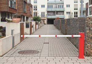 COMPACT Elektrische slagboom (Afstandsbediening inbegrepen)