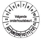 Volgende onderhoudsbeurt