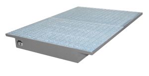 Hangopvangbak EHW-1800 voor stellingen van 1800 mm-grijs