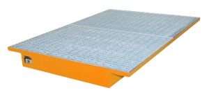 Hangopvangbak EHW-1800 voor stellingen van 1800 mm-oranje