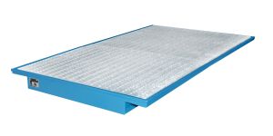 Hangopvangbak EHW-2200 voor stellingen van 2200 mm-blauw 