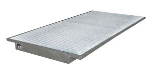 Hangopvangbak EHW-2700 voor stellingen van 2700 mm - verzinkt