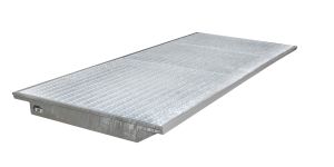 Hangopvangbak EHW-3300 voor stellingen van 3300 mm - verzinkt