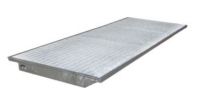 Hangopvangbak EHW-3600 voor stellingen van 3600 mm - verzinkt