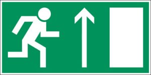 Richting nooduitgang