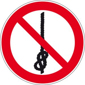 Verboden om knopen te maken