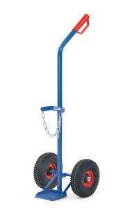 Gasflessenwagen 51092 met luchtbanden (voor 1 gasfles á 10 liter)