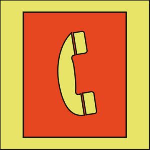 Alarmtelefoon 150 x 150 mm