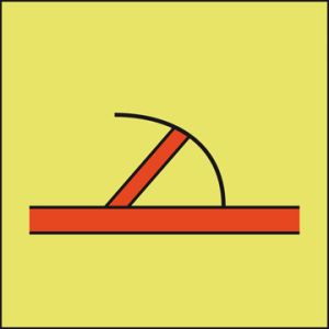 A-klas vluchtwegdeur 150 x 150 mm