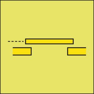 B-klas vluchtwegdeur 150 x 150 mm
