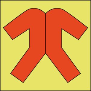 Kast met beschermende kledij 150 x 150 mm