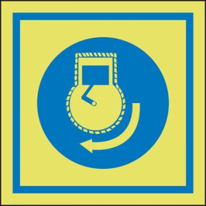 Verplicht motor te starten 150 x 150 mm