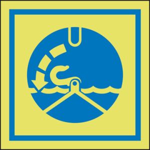 Verplicht haken te lossen 150 x 150 mm