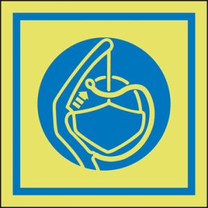 Verplicht bevestigingskoorden te lossen 150 x 150 mm