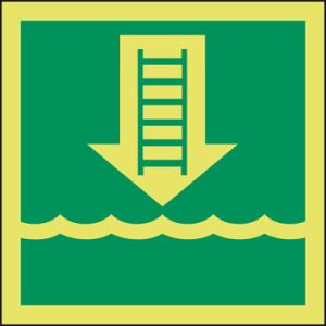 Vluchtwegladder 150 x 150 mm