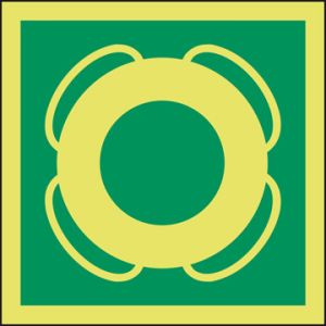 Reddingsboei 150 x 150 mm