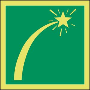 Noodsignalen vuurpijlen 150 x 150 mm