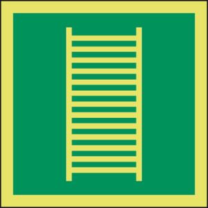 Vluchtwegladder 150 x 150 mm