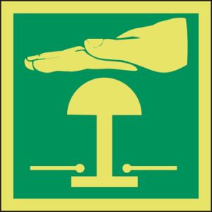 Noodstop 150 x 150 mm