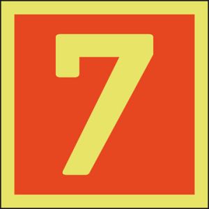 Niveau-aanduiding 7 150 x 150 mm