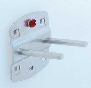 Gereedschapshouder, met dubbele rechte doorn