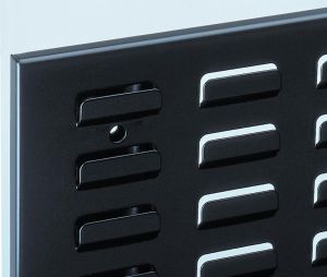 Gereedschapspaneel perfo schuifplaten diepzwart