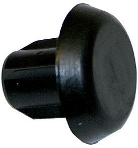 Slide-rail afdekknop