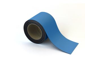Uitwisbare magneettape - 100 mm, blauw