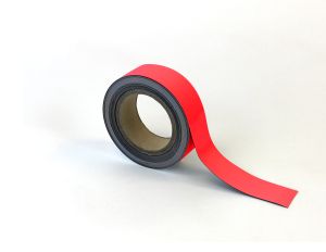 Uitwisbare magnetische tape - 40 mm, rood