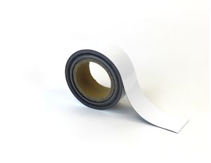 Beschrijfbare magnetische tape - 50 mm, wit