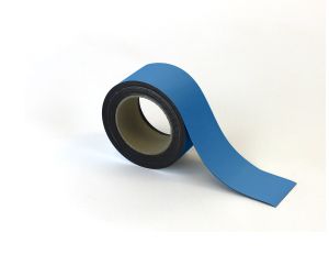 Uitwisbare magneettape - 60 mm, blauw