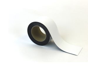 Beschrijfbare magnetische tape - 70 mm, wit