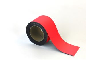 Uitwisbare magnetische tape - 80 mm, rood