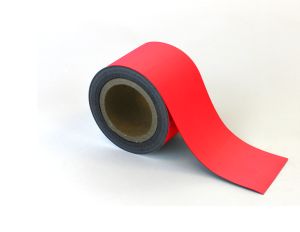 Beschrijfbare magnetische tape - 90 mm, rood