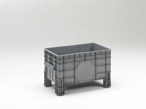 Grootvolume bak op 4 poten, grijs (1040x640x550 mm)