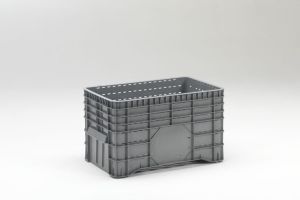 Grootvolume bak op 4 poten, grijs (1040x640x580 mm)