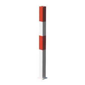 PARAT B - Uitneembare stalen afzetpaal (70x70mm) voor in beton