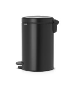 Pedaalemmer NewIcon 12 liter, Brabantia, mat zwart