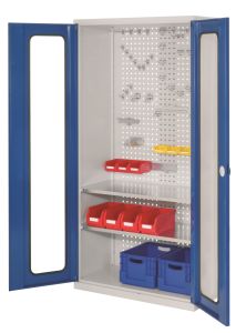 RasterPlan Gereedschapskast (1950x1000x410 mm) met zichtvenster deuren