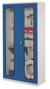 RasterPlan Gereedschapskast met zichtvenster deuren (1950x1000x410mm)